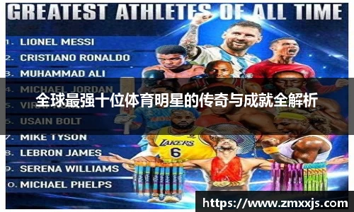 全球最强十位体育明星的传奇与成就全解析