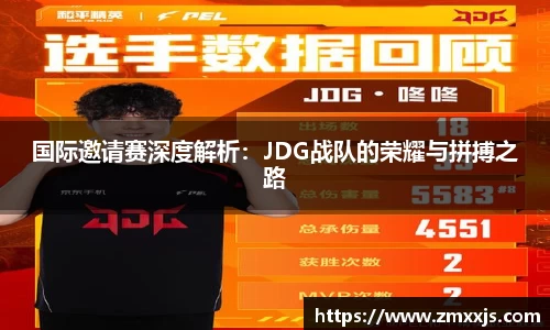 国际邀请赛深度解析：JDG战队的荣耀与拼搏之路